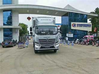 福田6.6米冷藏车（40方）多方位图片二