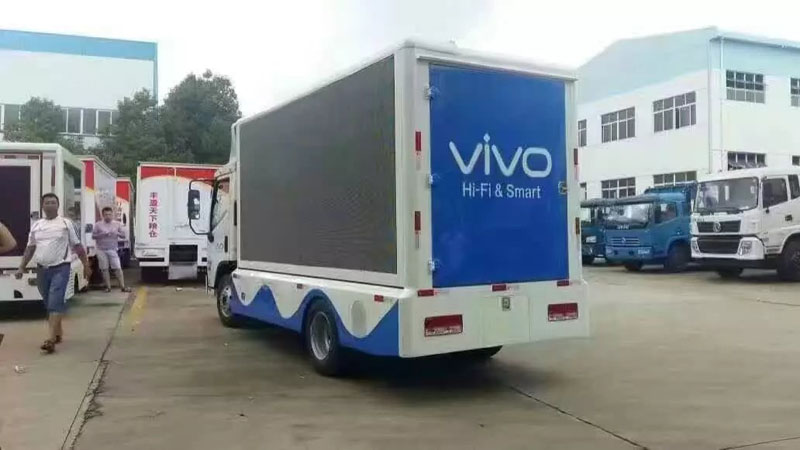 oppo和vivo同在我公司订购广告宣传车